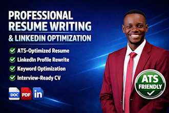 optimize linkedin profile resume writing ats resume CV writing