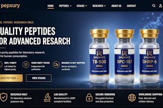 do peptide ecommerce website, fda compliant peptide website supplement website