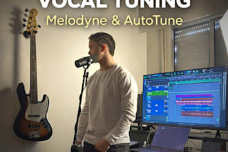 professionally tune your vocals with melodyne and autotune