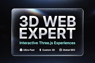 create interactive 3d websites and animations with three js