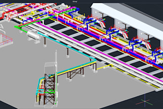 convert 3d laser scan or point cloud into autocad plant 3d model