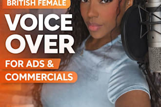 provide a professional british london voiceover