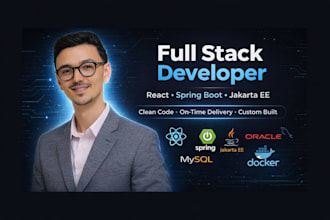 develop frontend and backend web applications