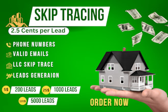 do real estate skip tracing and llc skip tracing in bulk