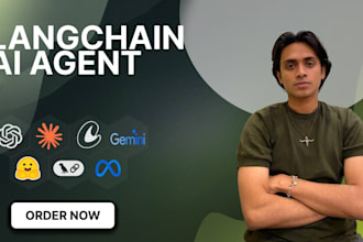 build langchain chatbot, rag pipeline, or crewai multi agent