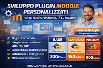 plugin moodle su misura per la tua piattaforma elearning