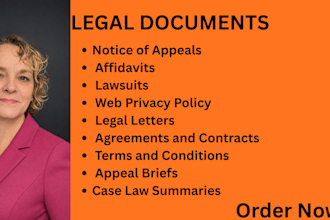 appellate brief court documents appeals motion summons replies petition answer