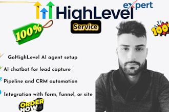 setup ai chatbot build gohighlevel ai agent for lead generation and automation