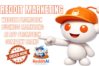 promote ai website app saas product channel brand mention in related subreddit