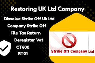 reinstate activate restore uk ltd, strike off uk ltd company,rt01,deregister vat