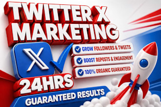 do twitter x promotion, organic x followers for x marketing, x monetization