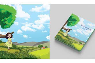 do children illustration for storybook