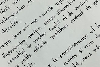 write neat and beautiful handwriting