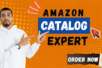 be your amazon catalog expert for variation, listing and fixing errors