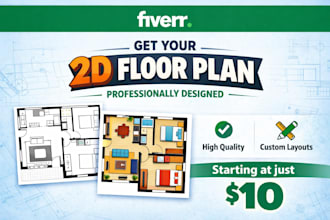 draw simple 2d floor plan on autocad