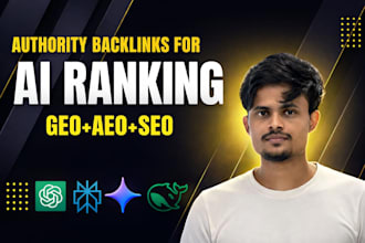 do GEO SEO aeo backlinks to rank your website on google and ai search
