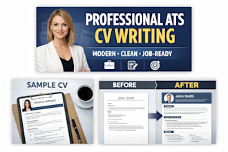 write or improve your professional CV and resume