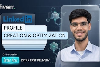 create and optimize a new linkedin profile