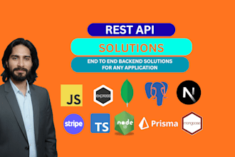 build a secure rest api using node js express js mongodb postgresql and prisma