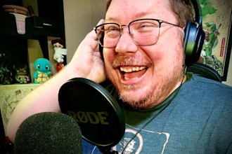 record american male voiceover