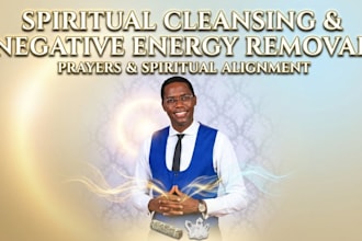 pray spiritual cleansing remove negative energy healing prophetic deliverance