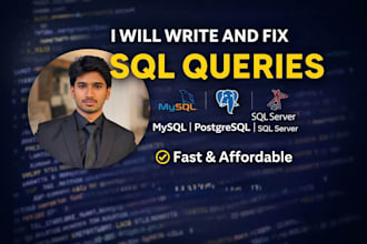 write complex sql queries and optimize your database