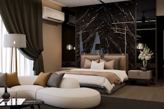 photorealistic interior renders for homes and offices
