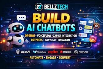 build ai chatbots openai voiceflow and zapier integration botpress manychat