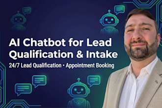 setup a ai chatbot for lead qualification and intake