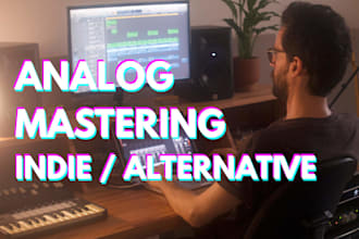 master your indie or alternative song using analog gear
