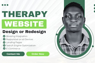 therapy website design therapy counseling website design healthcare website
