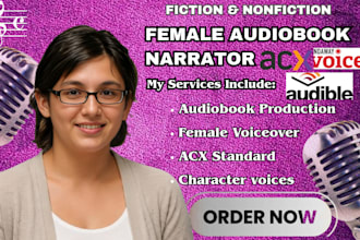 be your audiobook narrator, romance fantasy novel voiceover, acx audiobook