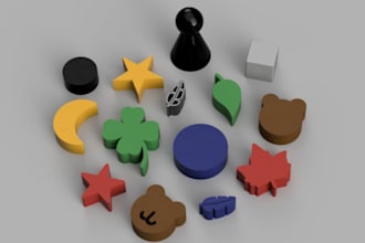 design and produce your board game pieces and accessories