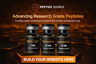 build peptide fda compliant supplement website seo research peptide woocommerce