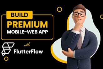develop functional mobile app in flutterflow