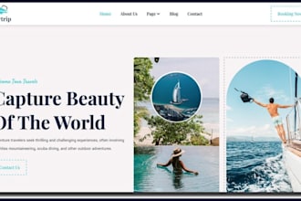 wordpress travel website, travel agency website travel agency tourism website
