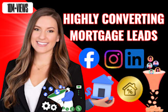 generate exclusive mortgage leads for loan officers via facebook ads