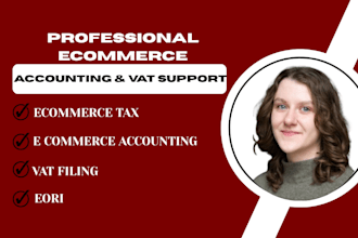 do ecommerce tax, e commerce accounting vat filing eori and bookkeeping