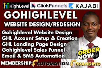 build gohighlevel real estate website ghl sales funnel ghl crm ghl landing page