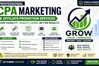 do cpa marketing, affiliate link promotion, promote offers to get 10,000 revenue