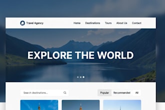 do tour and travel agency website tourism website tour website booking website