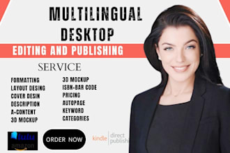 format design multilingual ebook or book publishing your book in multi language