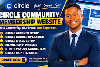 setup circle so community circle online course circle so membership website