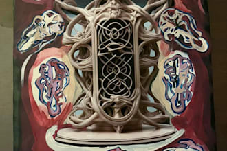 create hand painted custom tarot cards