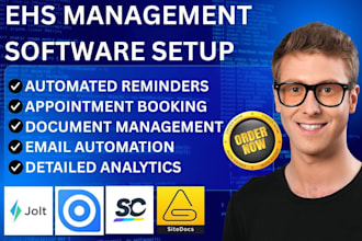 setup ehs management jolt ninox safetyculture sitedocs corfix goaudits cority
