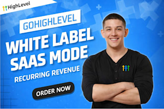 set up your gohighlevel white label agency and saas mode for recurring revenue