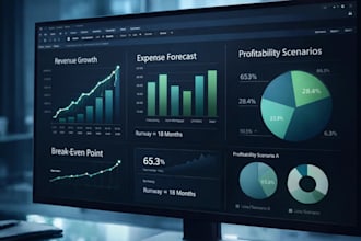 create accurate financial forecasts and projections in excel