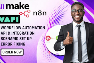 fix make com, debug n8n automation, and build custom ai agent systems