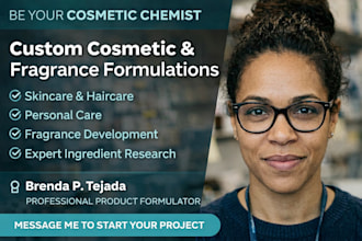 be your cosmetic chemist, cosmetic chemist, fragrance formulations