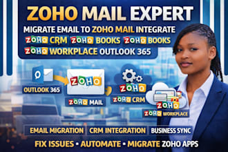fix setup zoho mail issues domain integrate zoho CRM zoho one app campaign desk